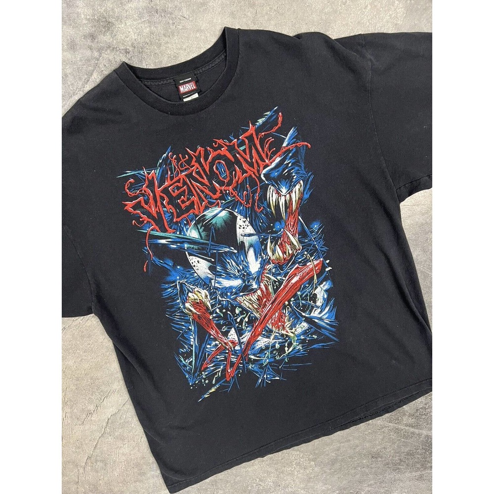 Marvel Mad Engine Venom Vintage Graphic T-Shirt